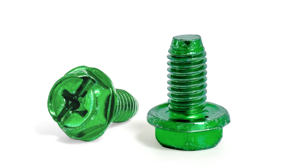 Green Rusted Screw #10-32 Ground Screw Green – QB Electrical