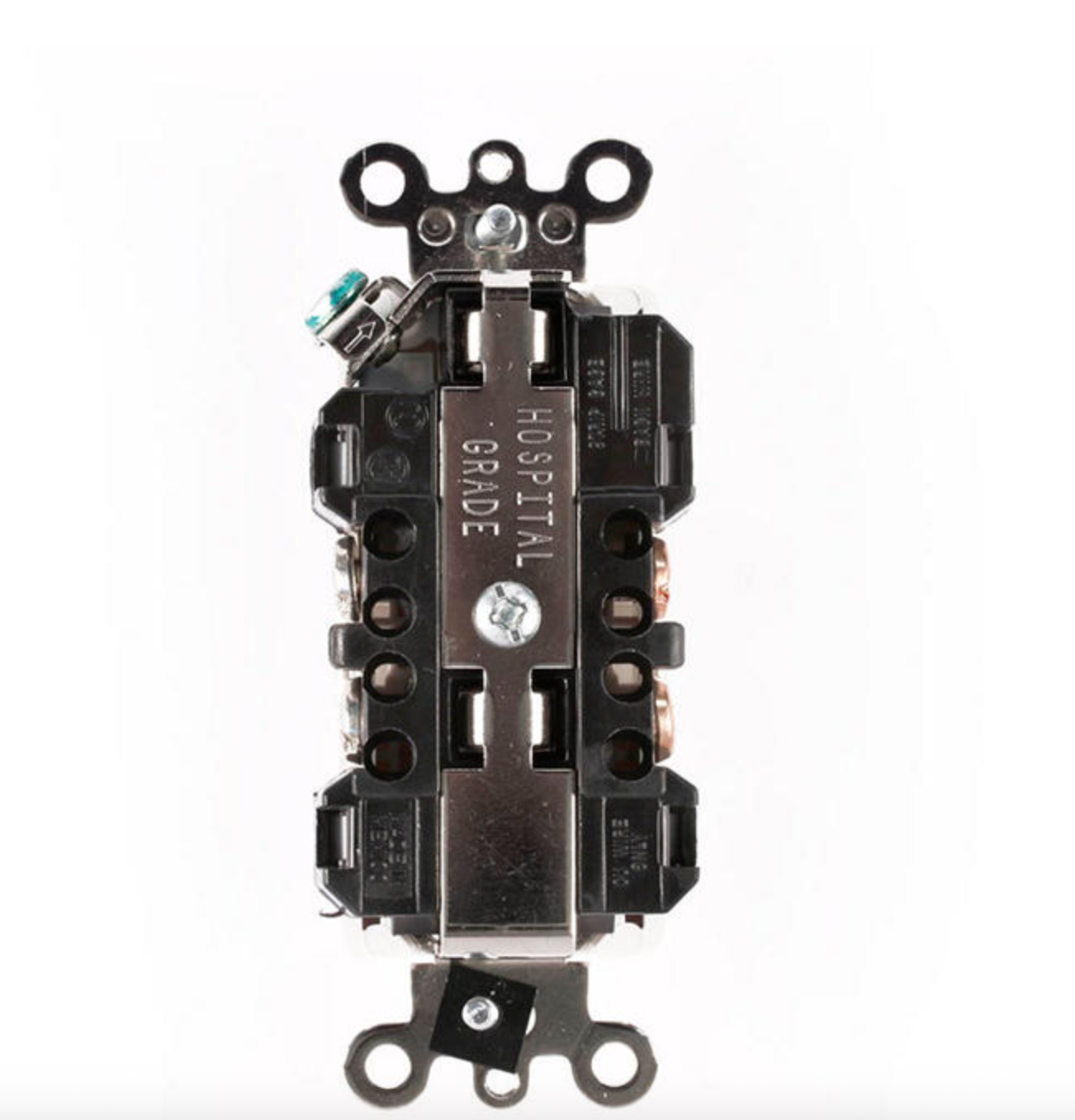 15A, 125V Decora  Hosp. Grade White - 16262-HG