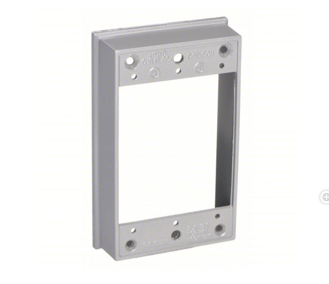 Gray Weatherproof Extension Ring