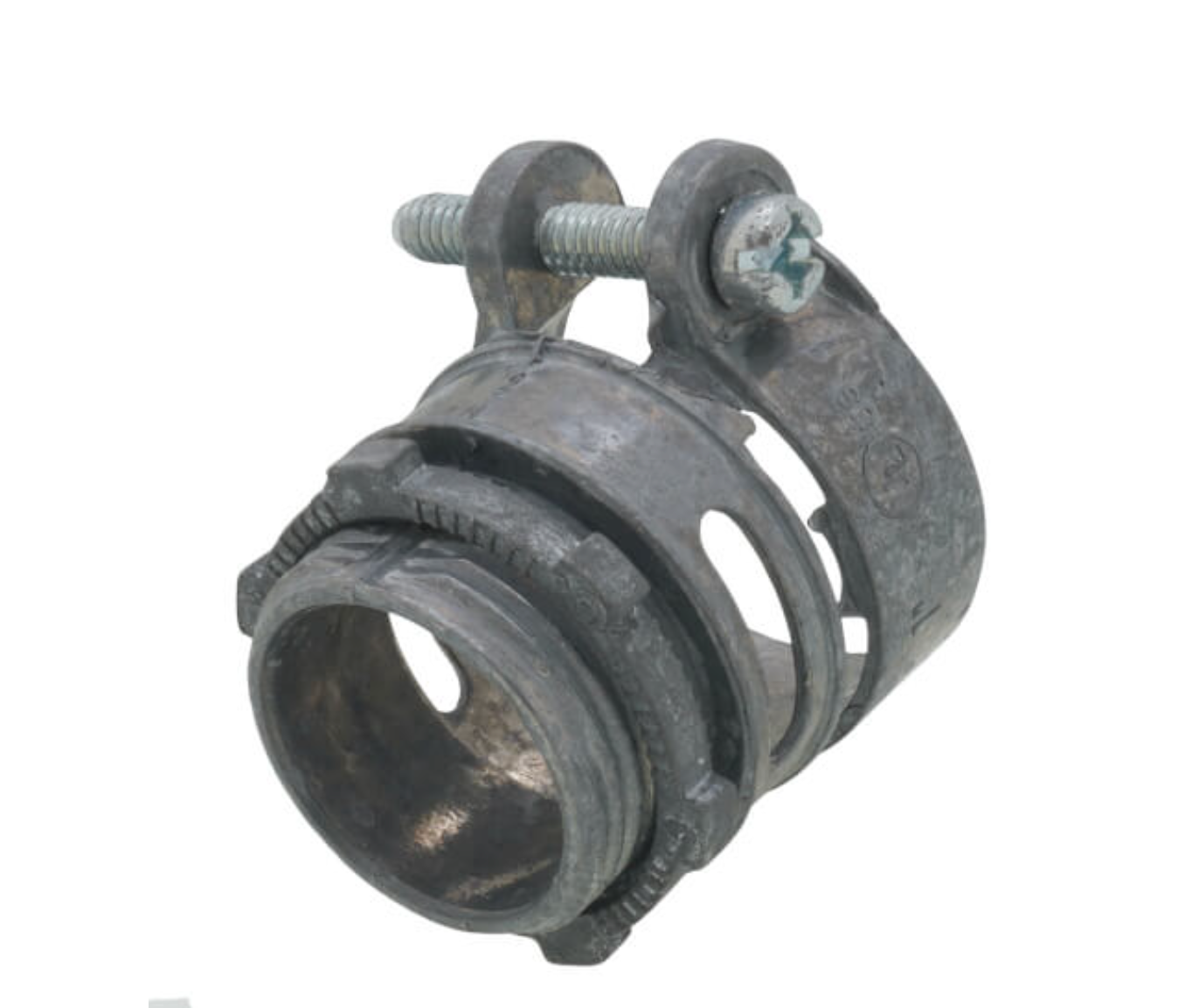 1 Screw BX-FLEX Straight Squeeze Connector