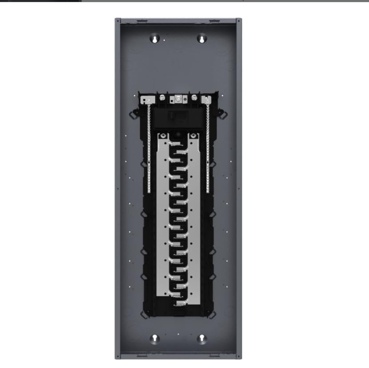 200Amp 40 Space 80 Circuit Panel