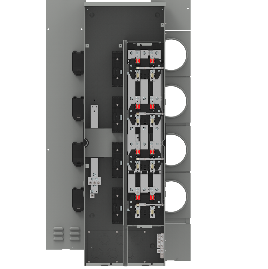 4 POSITION OUTDOOR METER PAN WMN42125J