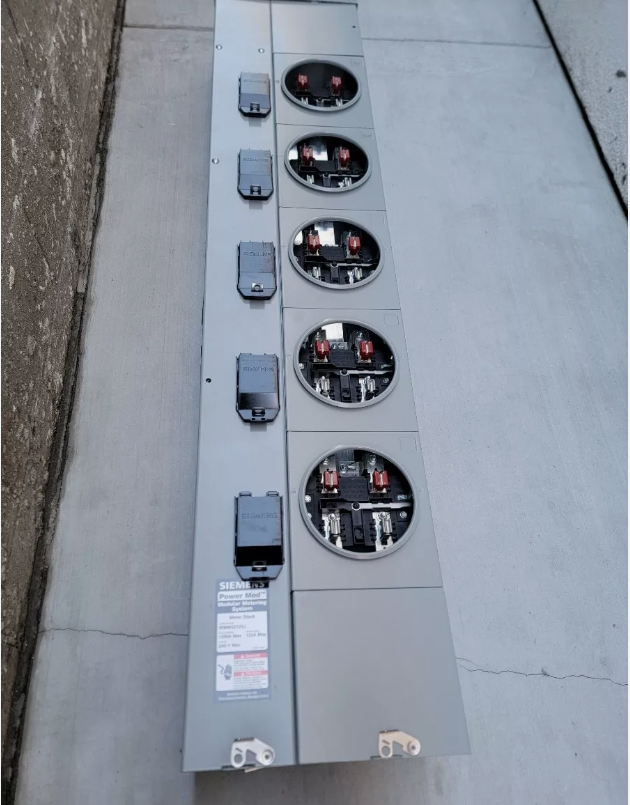 5 POSITION OUTDOOR METER PAN WMN52225J – QB Electrical