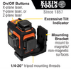 Rechargeable Self Leveling Green Planar Laser Level with Hard Carrying Case