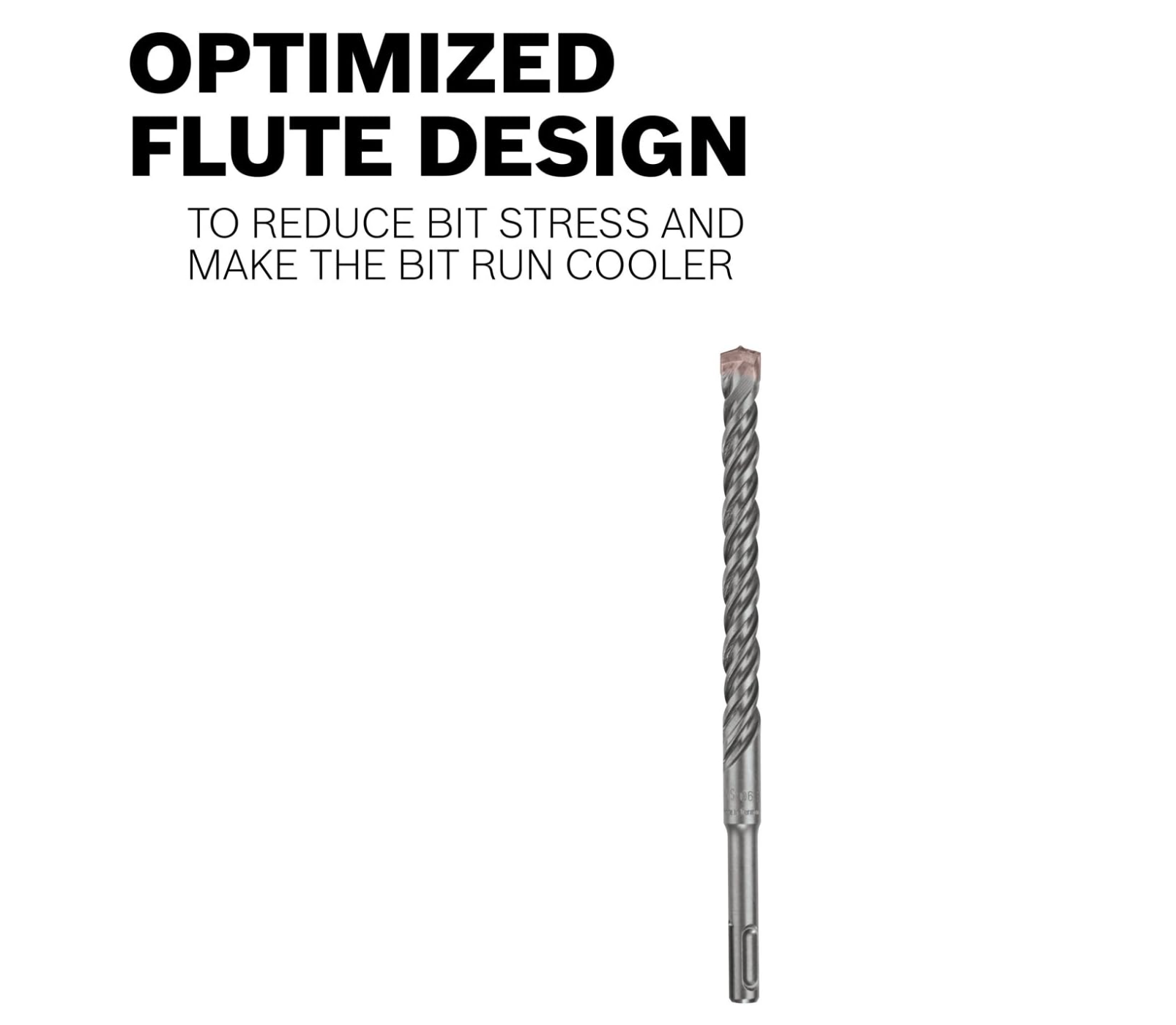 BOSCH HC2014 - 3/16" x 10" x 12" SDS Plus Carbide Bit