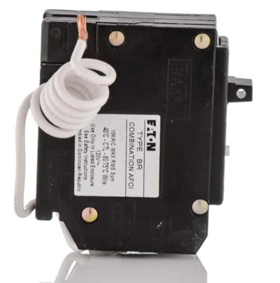 Eaton 20 Amp 1-Pole Combination AFCI Wired Neutral