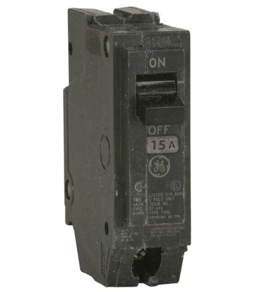 GE Breaker 1-P 120V Plug-in BR-THQL