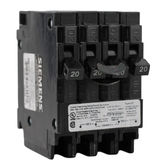 Siemens Quadplex Circuit Breaker