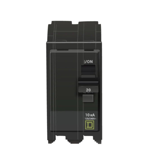 Square D 2 pole Plug-on Circuit Breaker