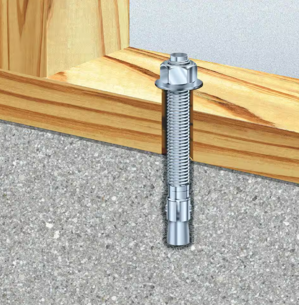 3/8" Concrete wedge anchors