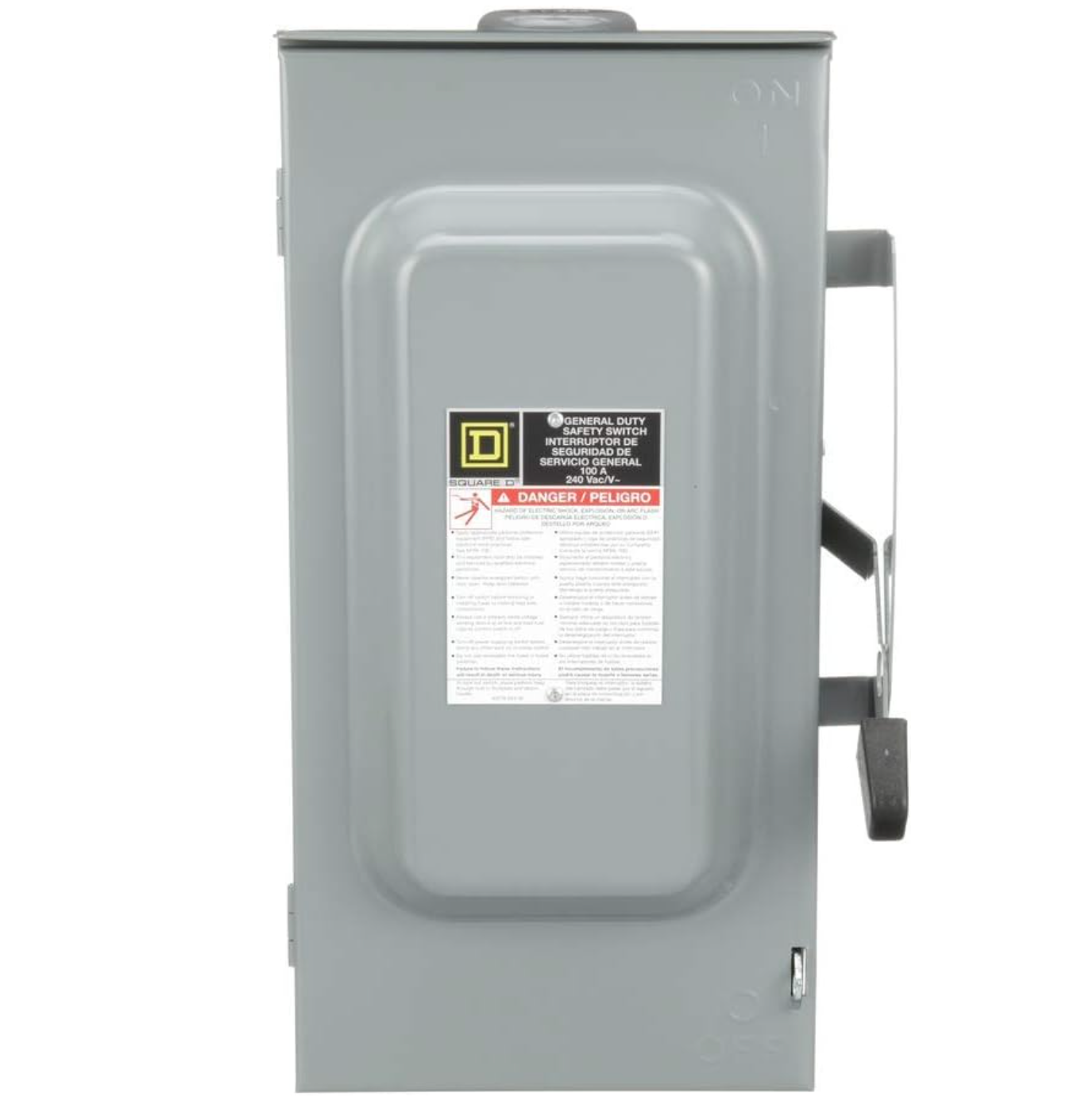 D223NRB-  2P O/D Enclosure 100A-SD