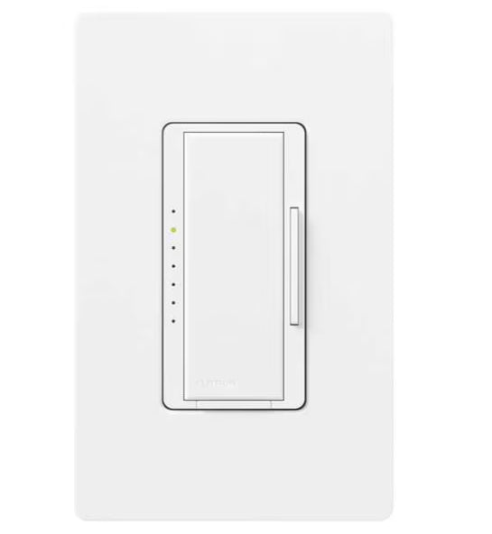 Lutron MAESTRO Dimmer, 150W LED, Single-Pole/Multi-Location, White