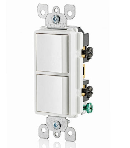 Decora 1G 1 Single / One 3 Way Switch White DS1-5641-W