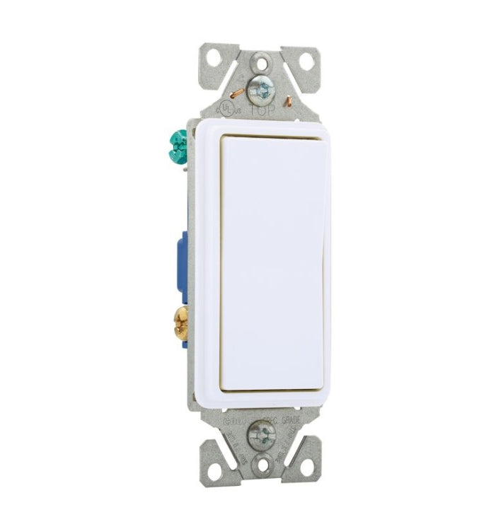 Eaton Decora 3 Way Switch White 7503-9W