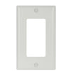Eaton 2G Decora Wallplate Poly WH