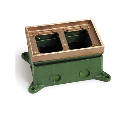 Ap Cast Box 1102-58- Aluminum 2G Deep Cast Box – QB Electrical