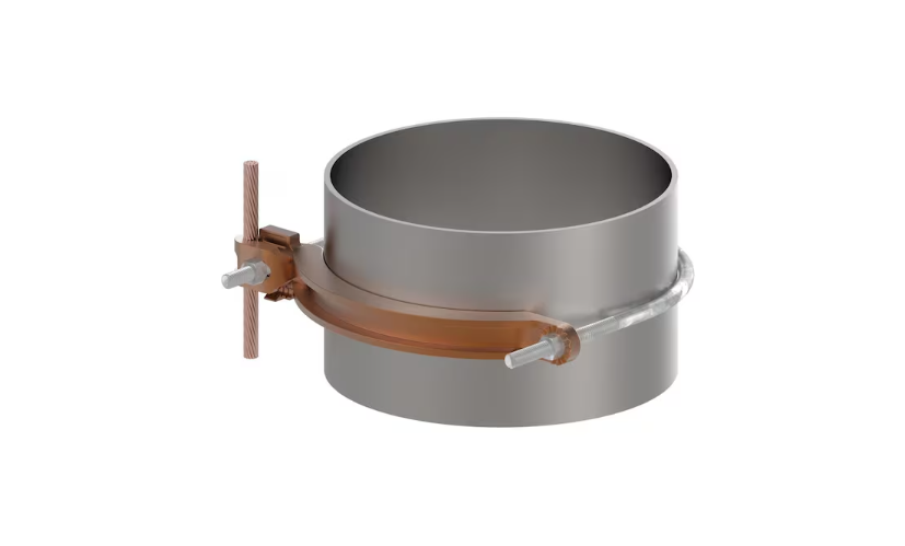 Ground Clamp 8" to 10" No Hub-GAR3907