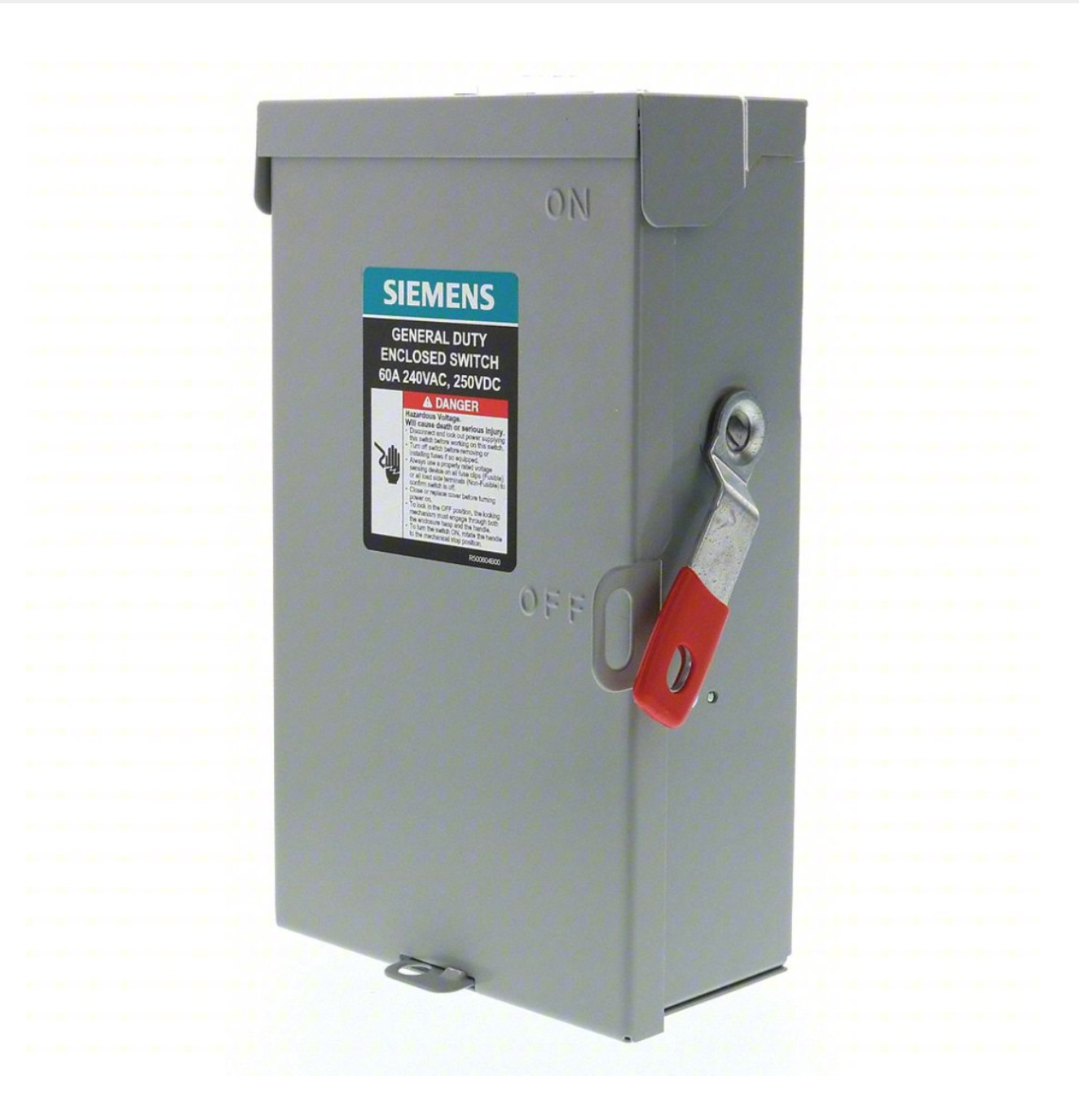Siemens 2 Pole 240V Indoor Safety Switch 30A/60A