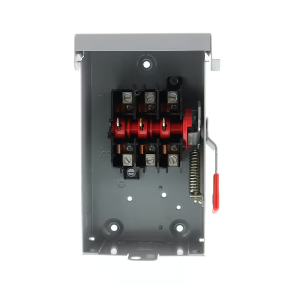 Siemens 60 Amp 3 Pole 240V Indoor Non-Fusible-GNF322A