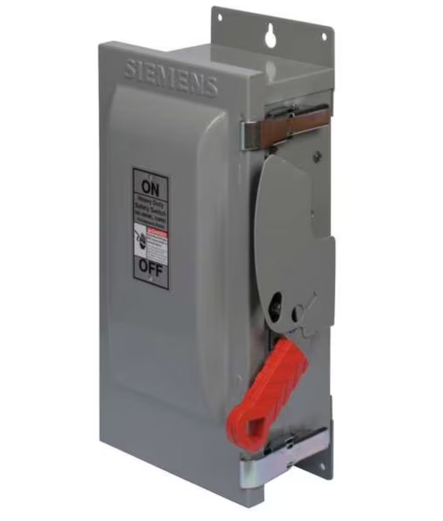 Siemens 30 Amp 3 Pole 240V Indoor Safety Switch