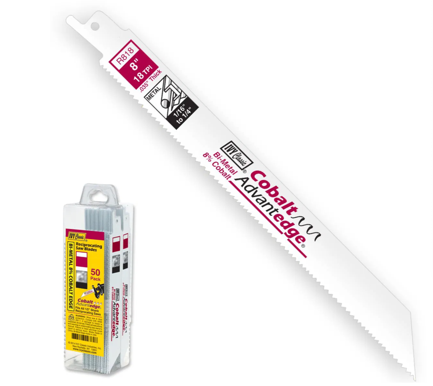 8" Bi-Met Recip  Saw Blade