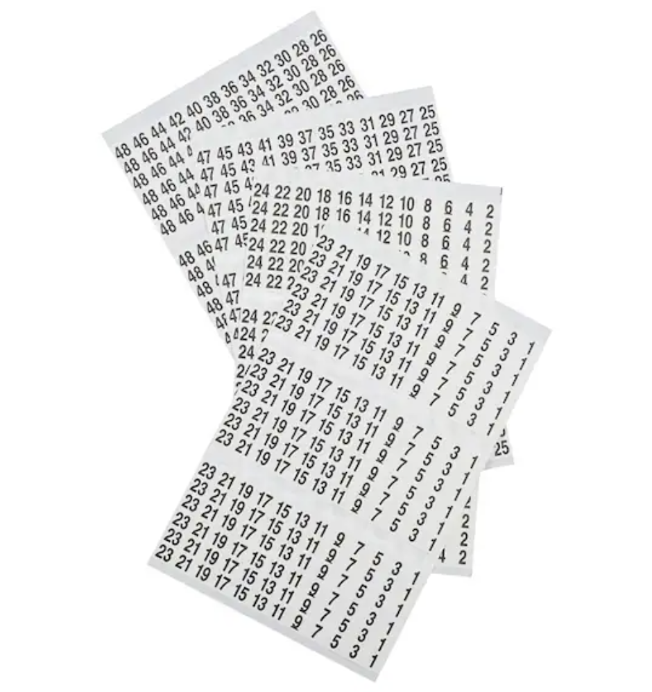 Klein Tools 56250/56253- Wire Marker Book