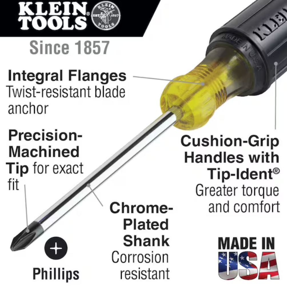 #0 Phillips Mini Screwdriver, 3-Inch, Cushion Grip..