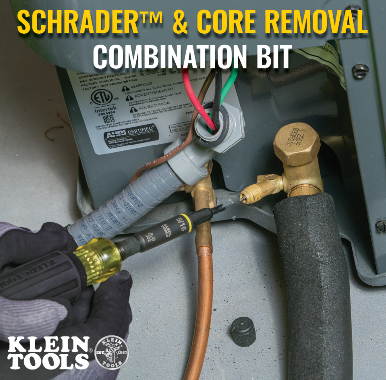 KNECT Impact-Rated HVAC Screwdriver / Nut Driver, 11-in-1