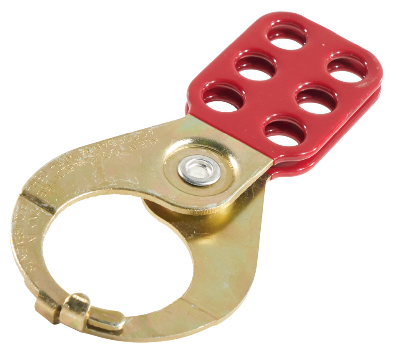 Lockouts, 1-1/2-Inch Hasp, Interlocking Tabs