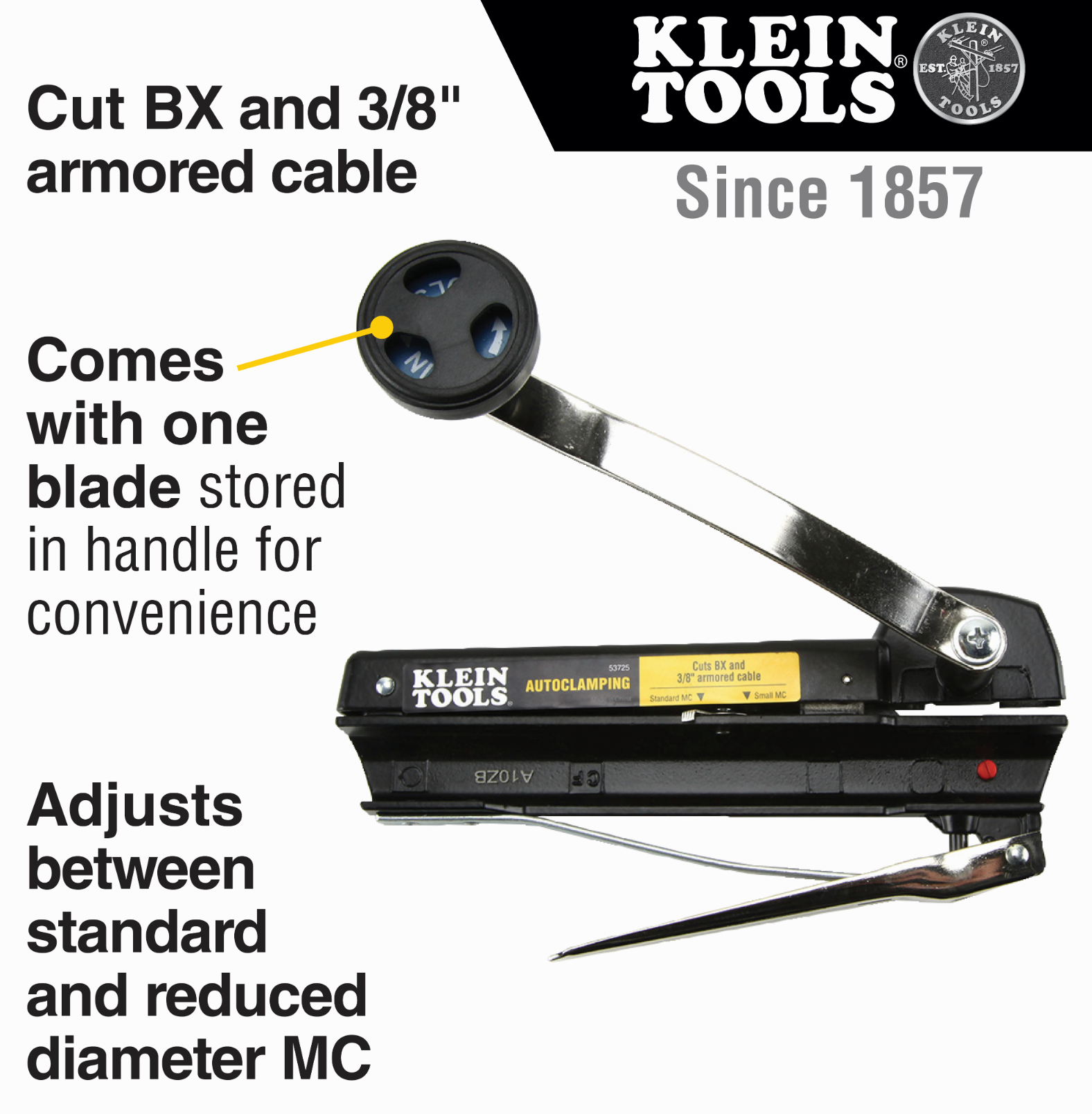 Armored and BX Cable Cutter..