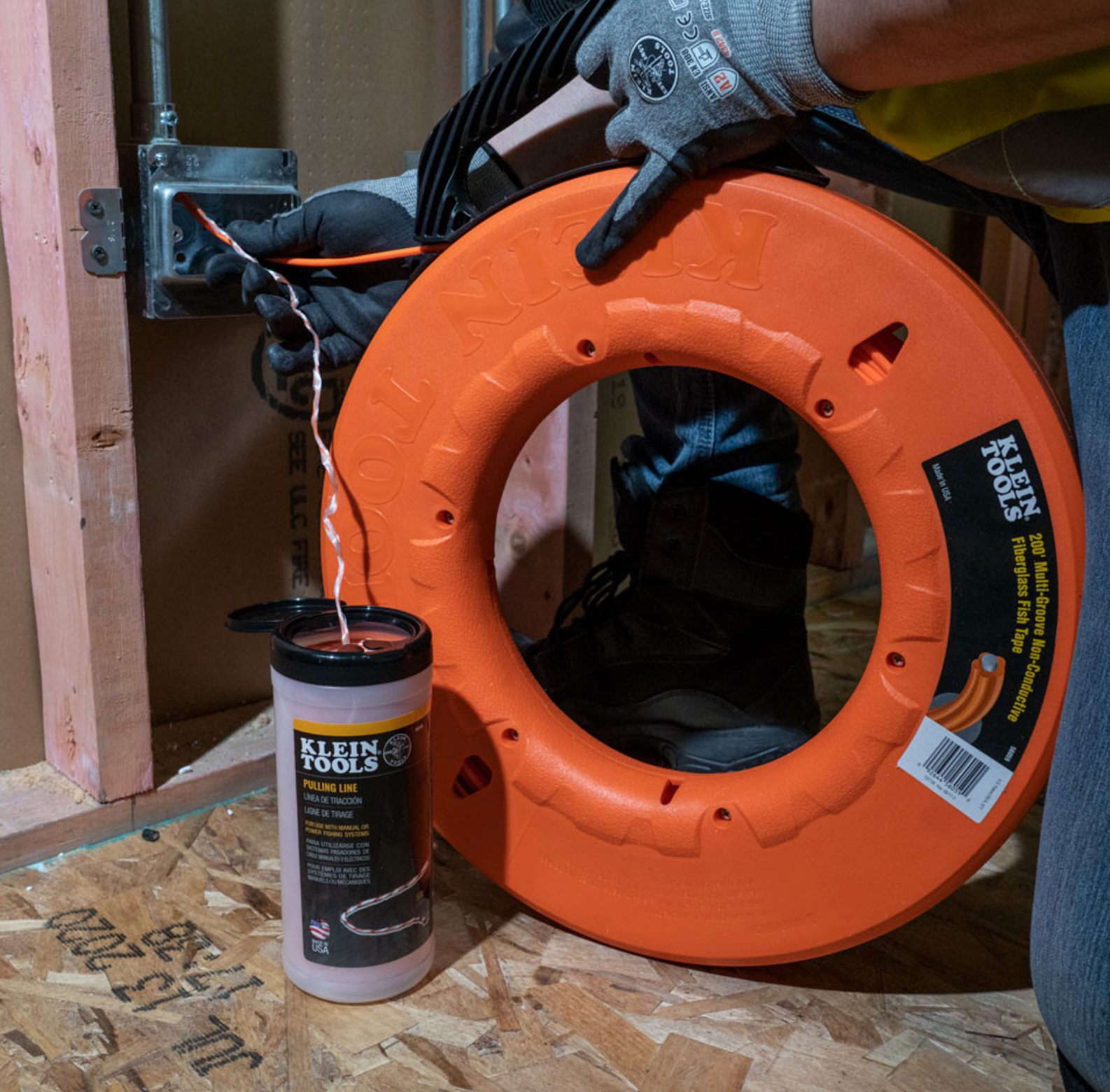 WIRE PULLING LINE - 500' Klein Tools - 56108