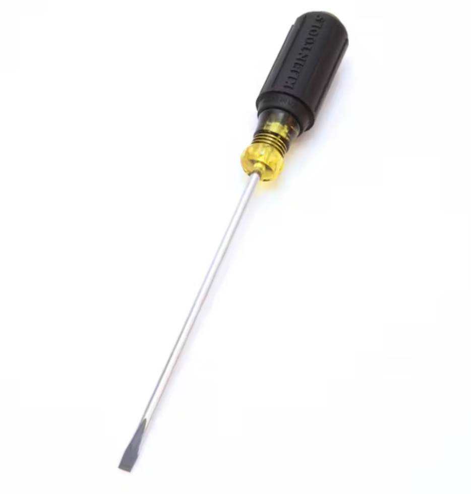3/16-Inch Cabinet Tip Screwdriver 6-Inch..
