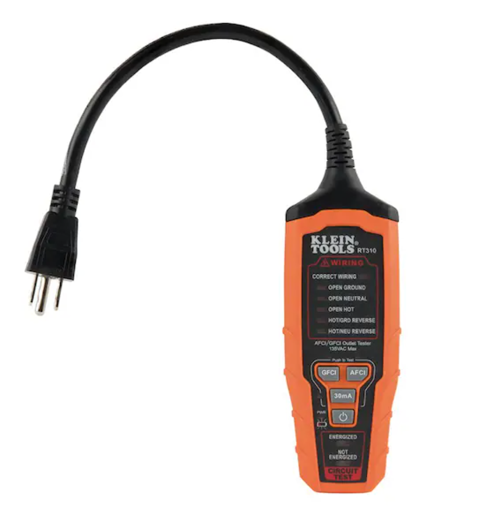 Klein Tools - RT310 AFCI /GFCI Outlet Tester