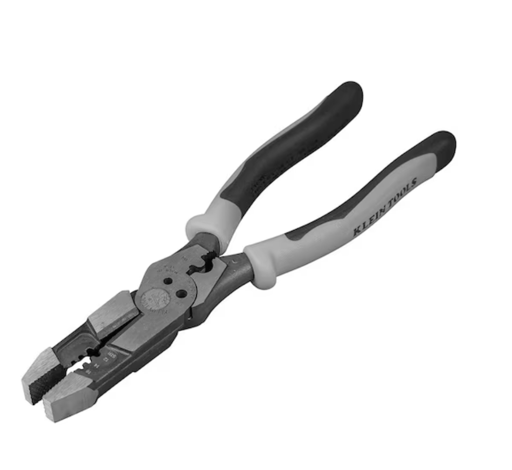 Klein Tools - J2158CR Hybrid Pliers with Crimper and Wire Stripper..