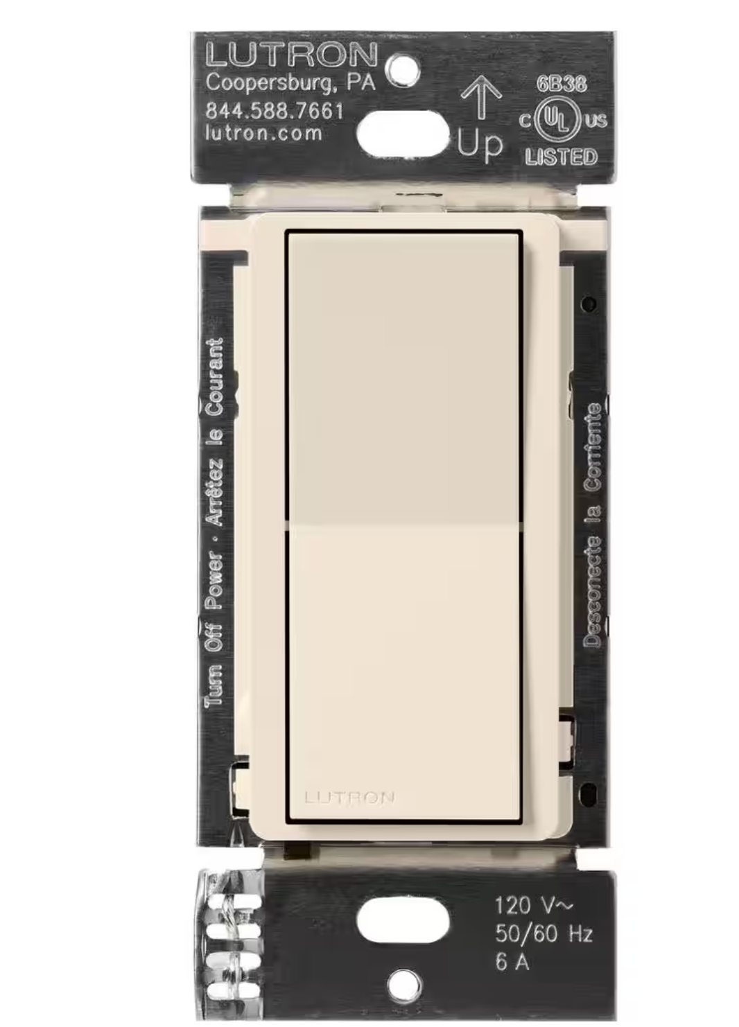 Lutron Caseta CLARO Smart Accessory Switch - LUT-C- DVRF-AS