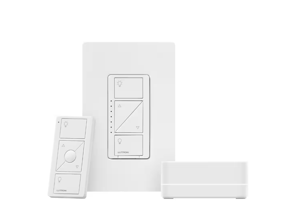 Lutron Caseta Dimmer Kit w/ Smart Bridge Pro