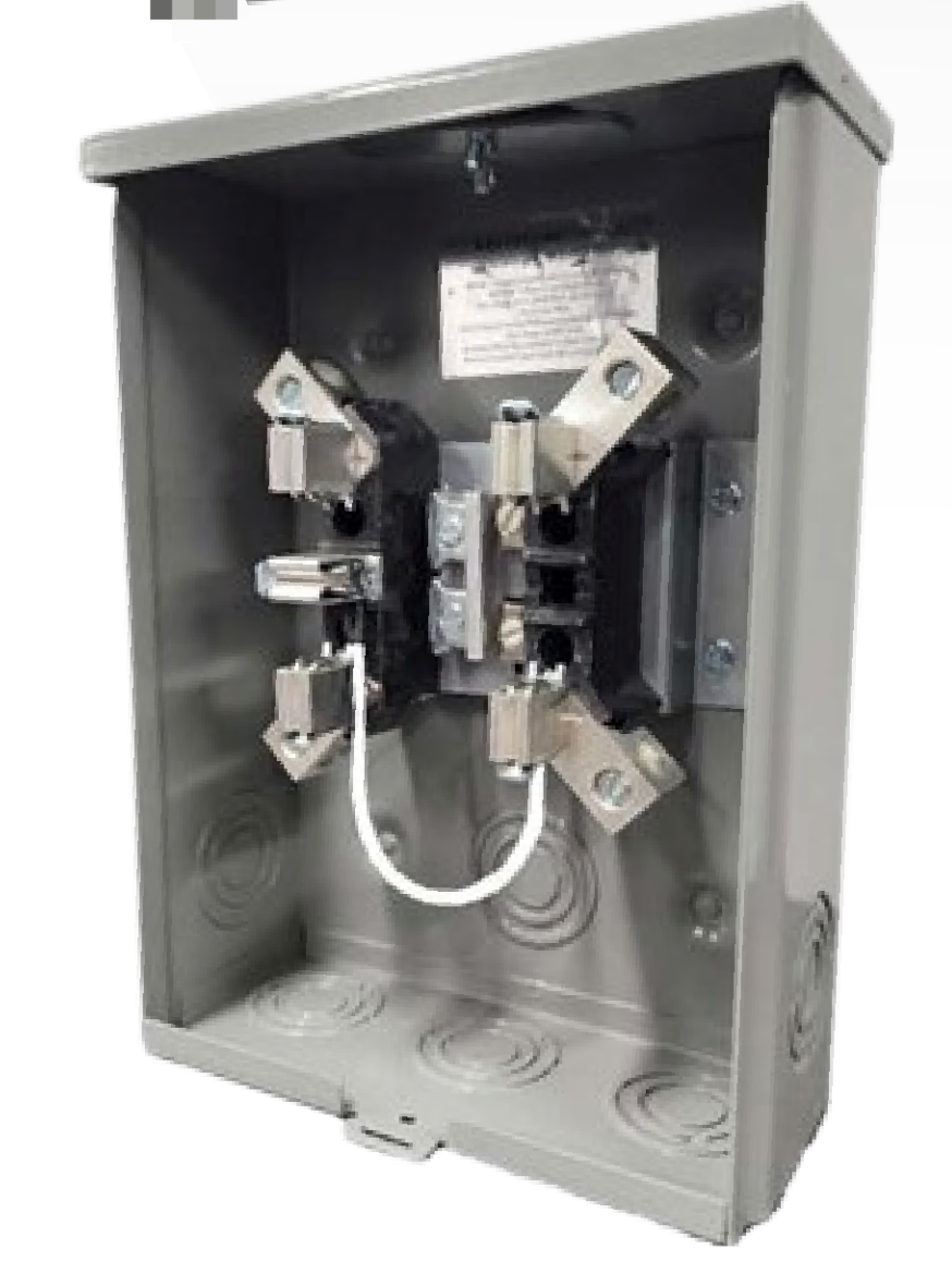 100A 1 Position Meter Socket Outdoor