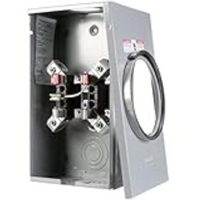 200A 1 Position Meter Socket Outdoor