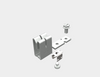 Milbank K5T Fifth Terminal Kit, Meter Socket Fifth Jaw, Plug-in Mount, Copper
