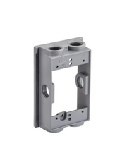 1 Gang 6 Hole half inch Weatherproof Extension Ring