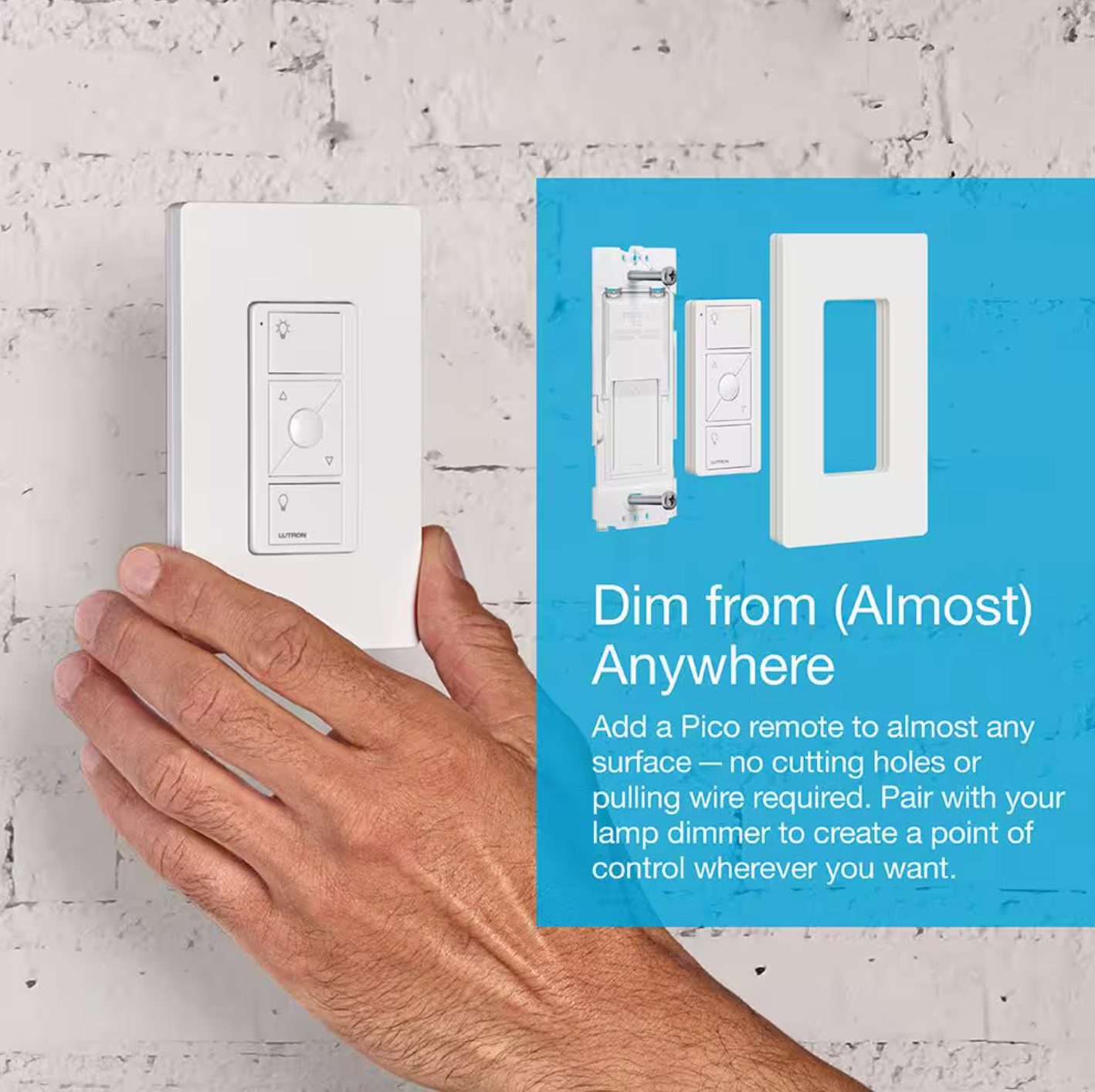 Lutron Caseta Smart Lamp Dimmer Starter Kit