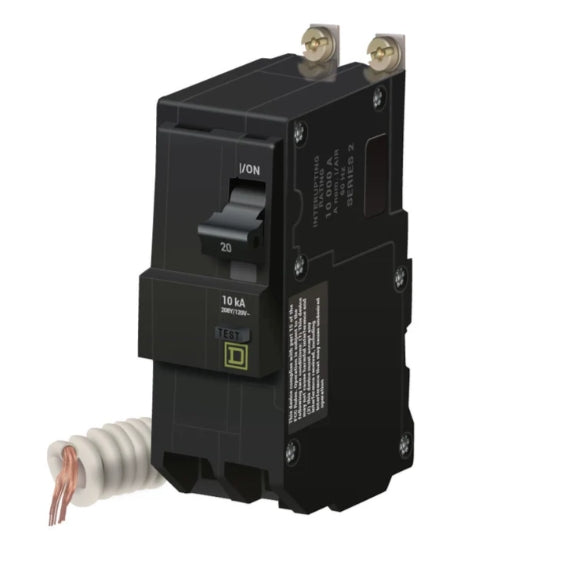 Square D QOB220GFI- 2 Pole Circuit Breaker Ground Fault