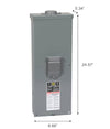 1 Single Phase 200 Amp. Outdoor Enclousure - QOM2E200RN