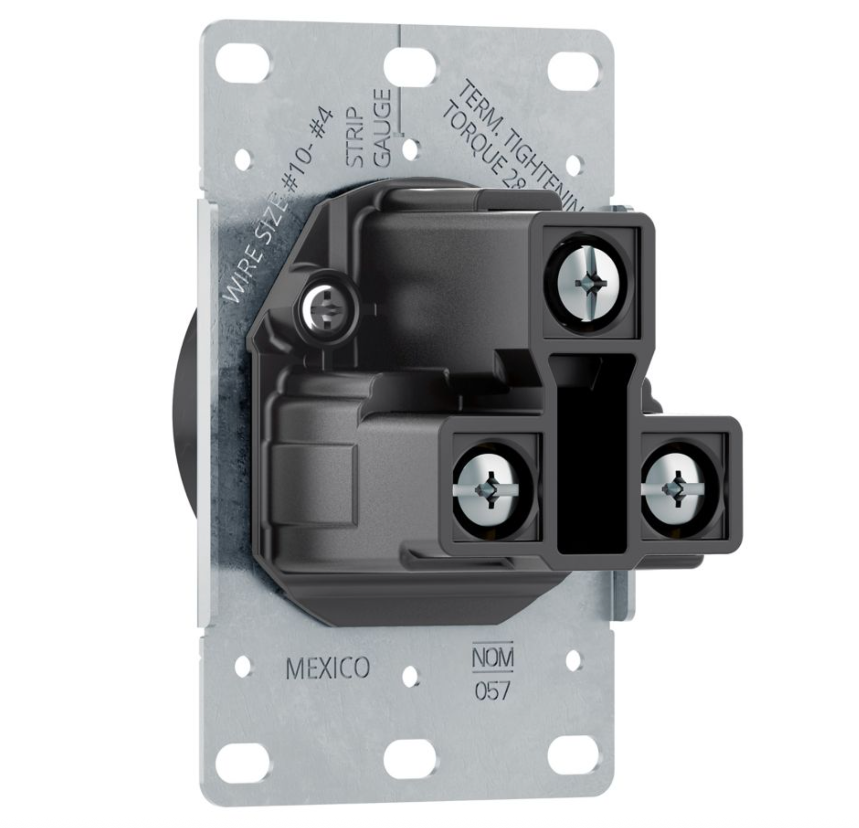 Eaton Power Receptacle 50Amp 3Wire..AH1254BK