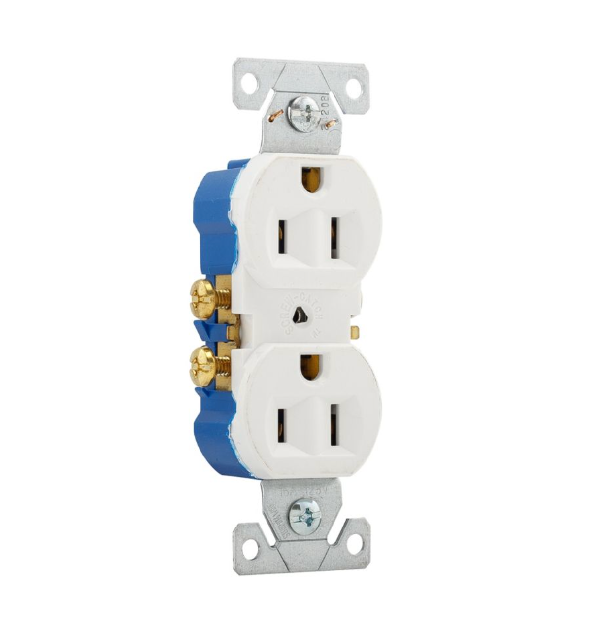 Eaton 15A Duplex Receptacle White NO TR - REC-ETN- 270-9W
