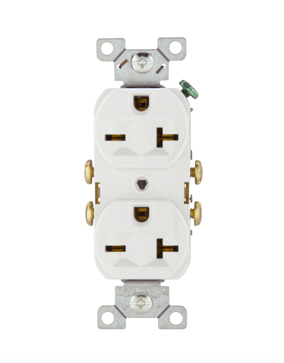 Eaton 20A 250V Commercial Duplex Receptacle..NEMA 6-20R