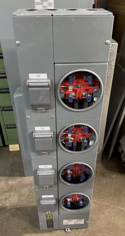 SQUARE D EZM314125M10 METER EZM BRANCH RING