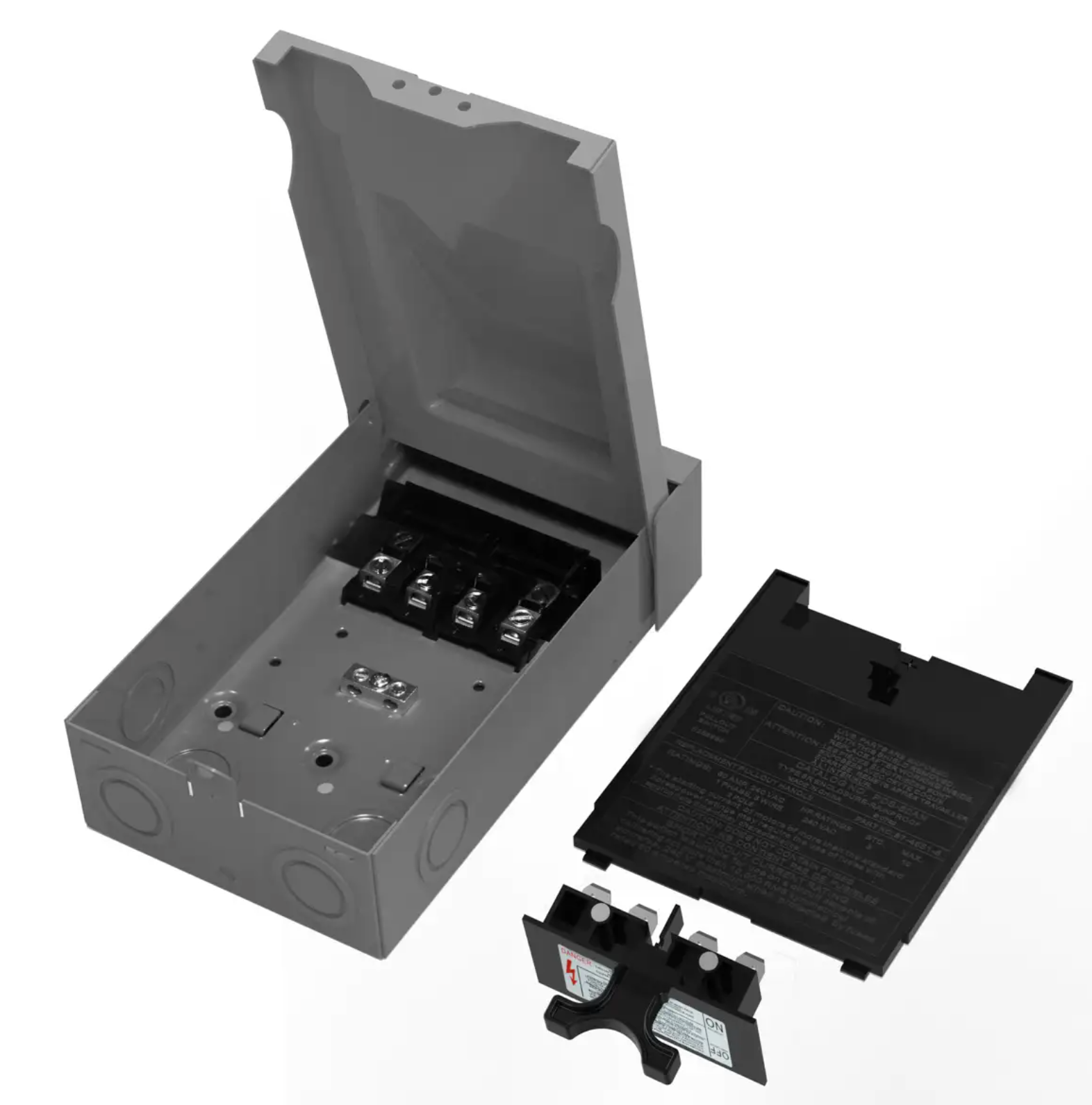 60A 240V Out Door AC Disconnect Non-Auto Switch