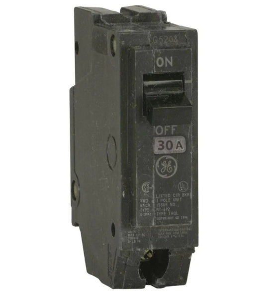 GE Breaker 1-P 30A 120V Plug-in - THQL1130