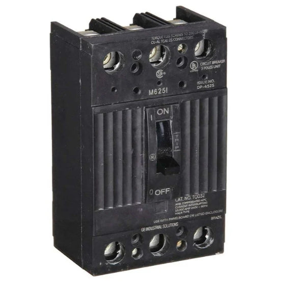 GE 3 Pole Circuit Breaker - TQD Series